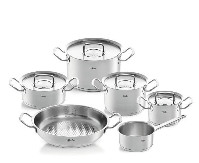 Bộ nồi Fissler Original-Profi Collection 6 nắp inox